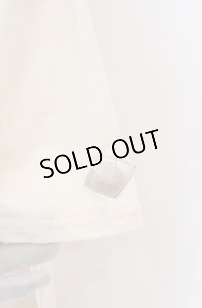 画像2: el conductorH / メタルロゴプリントTシャツ 2 アイボリー O-26-02-23-014-el-to-YM-ZT0302Q (2)