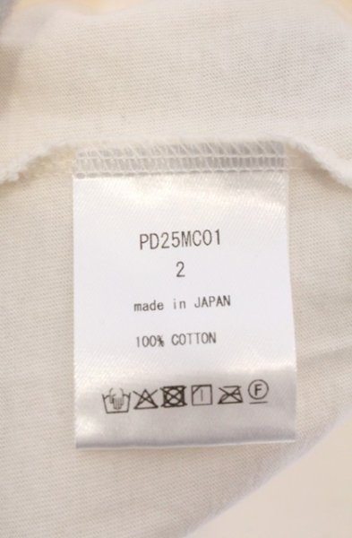 画像4: el conductorH / メタルロゴプリントTシャツ 2 アイボリー O-26-02-23-014-el-to-YM-OS (4)