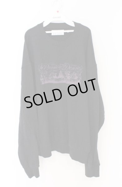 画像1: el conductorH / Front Print プルオーバー スウェット 4 ブラック O-26-02-23-015-el-to-YM-ZT0302Q (1)