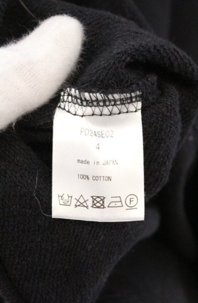 画像5: el conductorH / Front Print プルオーバー スウェット 4 ブラック O-26-02-23-015-el-to-YM-OS (5)