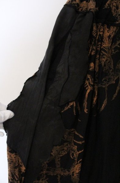 画像4: TT(Shohei Takamiya） / THE ABYSS ワイドパンツ  ブラックｘオレンジ O-26-02-23-017-TT-pa-YM-OS (4)