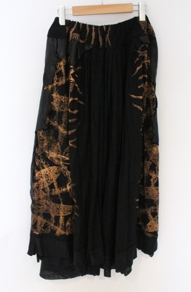 画像7: TT(Shohei Takamiya） / THE ABYSS ワイドパンツ  ブラックｘオレンジ O-26-02-23-017-TT-pa-YM-OS (7)