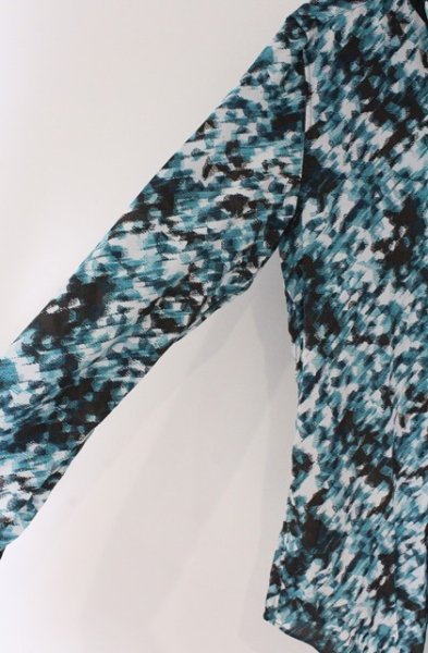 画像2: CIVARIZE / Pomp前下がり総柄シャツ 44 グリーン O-26-03-21-025-CI-sh-YM-OS (2)