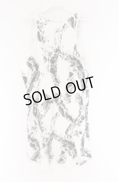 画像4: CIVARIZE / 蛇柄プリントタンクトップ＆LIPTシャツSET 46 ブラックｘホワイト O-26-03-21-031-CI-to-YM-OS (4)