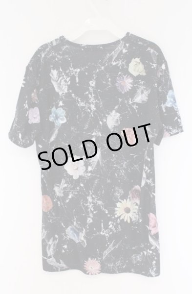 画像2: CIVARIZE / Suspicious 転写スカルフラワープリントTシャツ 46 ブラック O-26-03-21-033-CI-ts-YM-OS (2)