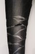 画像2: CIVARIZE / Dazzlingカラー吹き付け加工スキニーデニムパンツ 46 レッド（ブラック） O-26-03-21-039-CI-pa-YM-OS (2)