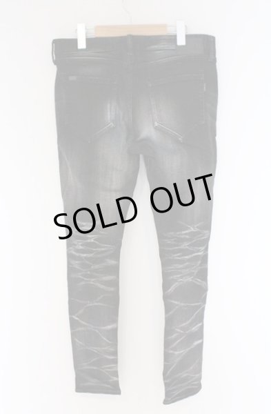画像3: CIVARIZE / Dazzlingカラー吹き付け加工スキニーデニムパンツ 46 レッド（ブラック） O-26-03-21-039-CI-pa-YM-OS (3)