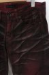 画像2: CIVARIZE / BindZIP使い汚しカラーデニムパンツ 44 レッド O-26-03-21-042-CI-pa-YM-OS (2)