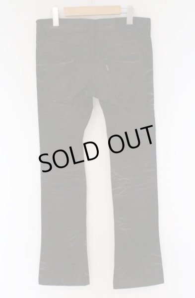 画像3: TORNADO MART / ダークゼブラシューカットデニムパンツ L ボルドー O-26-03-21-043-TO-pa-YM-OS (3)