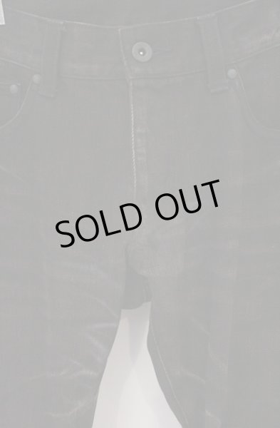 画像4: TORNADO MART / ダークゼブラシューカットデニムパンツ L ボルドー O-26-03-21-043-TO-pa-YM-OS (4)