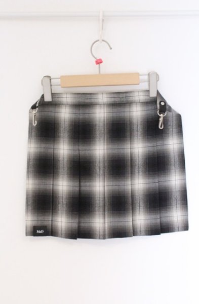 画像1: Moonage Devilment / バムフラップ  ブラックｘホワイト O-26-03-21-046-Mo-za-YM-OS (1)