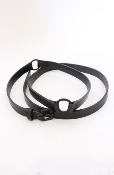 画像1: CIVARIZE / ナローベルト  ブラック O-26-03-21-052-CI-za-YM-OS (1)