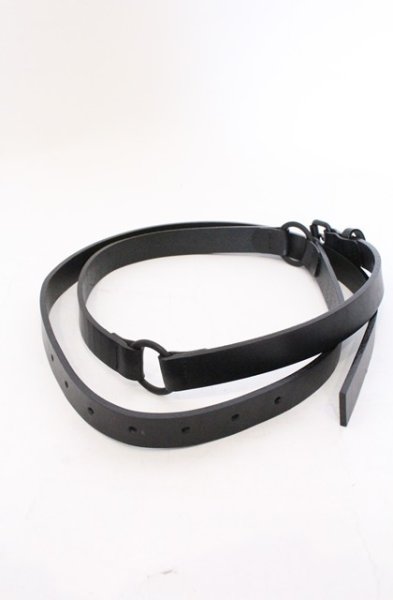 画像3: CIVARIZE / ナローベルト  ブラック O-26-03-21-052-CI-za-YM-OS (3)