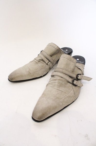 画像1: TORNADO MART / ストラップドレープサンダル M グレージュ O-26-03-21-053-TO-sho-YM-OS (1)