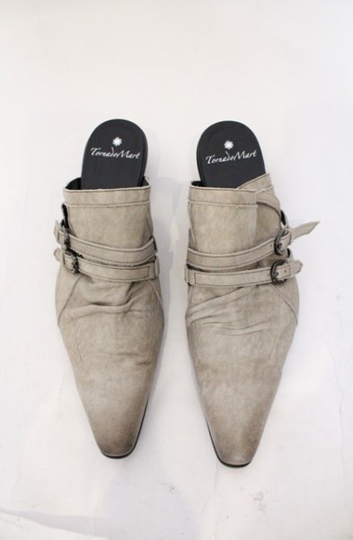 画像3: TORNADO MART / ストラップドレープサンダル M グレージュ O-26-03-21-053-TO-sho-YM-OS (3)