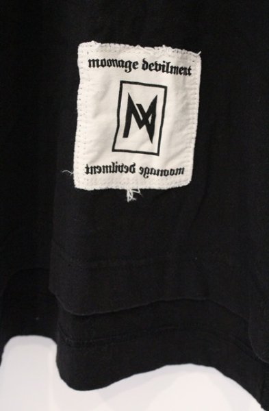 画像3: Moonage Devilment / Print L/S Over Type-B カットソー 46 ブラック O-26-03-21-008-Mo-to-YM-OS (3)