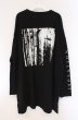 画像4: Moonage Devilment / Print L/S Over Type-B カットソー 46 ブラック O-26-03-21-008-Mo-to-YM-OS (4)