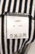 画像4: MENTAL / ピンボーダーカットソー 46 ブラックｘホワイト O-26-03-21-011-ME-to-YM-OS (4)