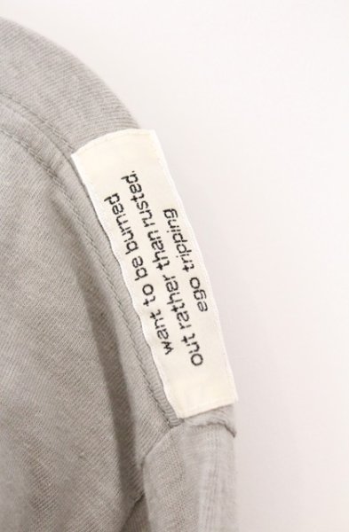 画像4: Moonage Devilment / EGO TRIPPING GRANDE JOGO Vネックカットソー 46 ライトグレー O-26-03-21-012-Mo-to-YM-OS (4)