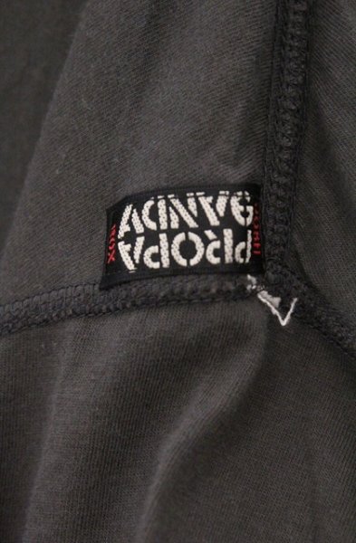 画像2: Moonage Devilment / PROPA9ANDAコラボ プリントUネックTシャツ 46 チャコール O-26-03-21-017-Mo-ts-YM-OS (2)