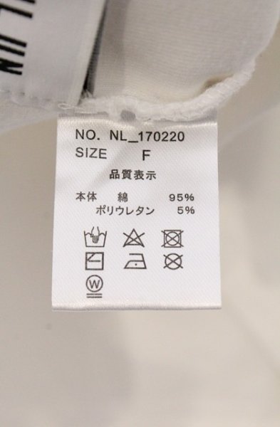画像4: NIL DUE / NIL UN TOKYO / ACT9 LONG SLEEVE カットソー F アイボリー O-26-03-21-019-NI-to-YM-OS (4)