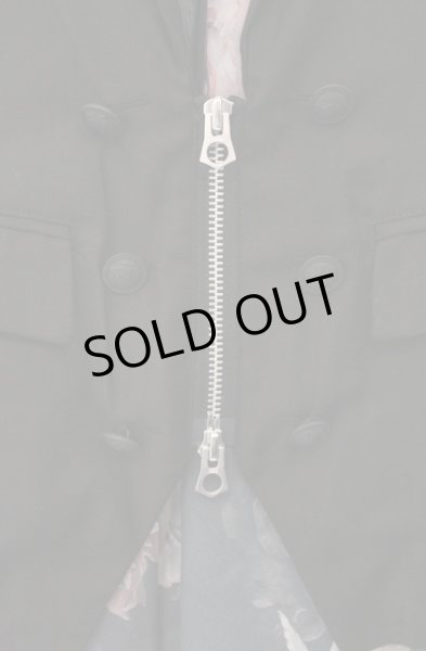 画像2: CIVARIZE / ジップアップナポレオンベスト 46 ブラックｘレッド O-26-03-21-021-CI-to-YM-OS (2)