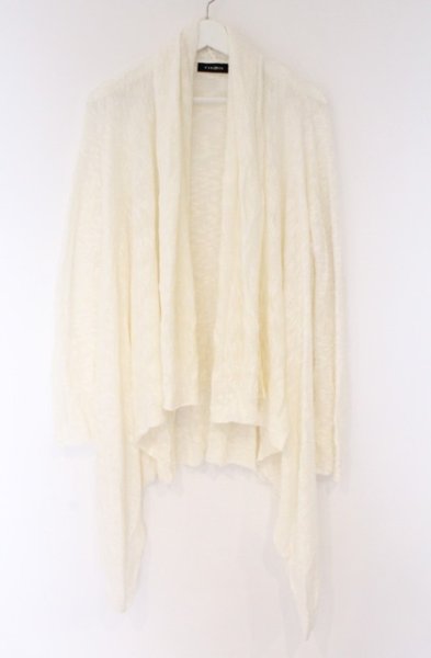 画像1: CIVARIZE / Shed ローゲージニットカーディガン 46 ホワイト O-26-03-21-023-CI-to-YM-OS (1)