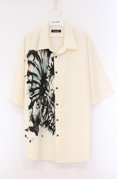 画像1: TORNADO MART / ドルマンオーバーシャツ L アイボリー O-26-03-26-001-TO-sh-YM-OS (1)