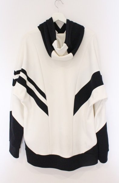 画像3: TORNADO MART / パッチドルマンフーディー　パーカー L ホワイトｘブラック O-26-03-26-033-TO-to-YM-OS (3)