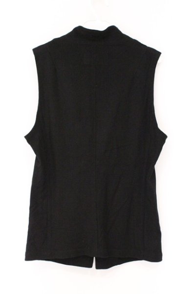 画像3: TORNADO MART / ノーカラーガルゼベスト M ブラック O-26-03-26-034-TO-to-YM-OS (3)