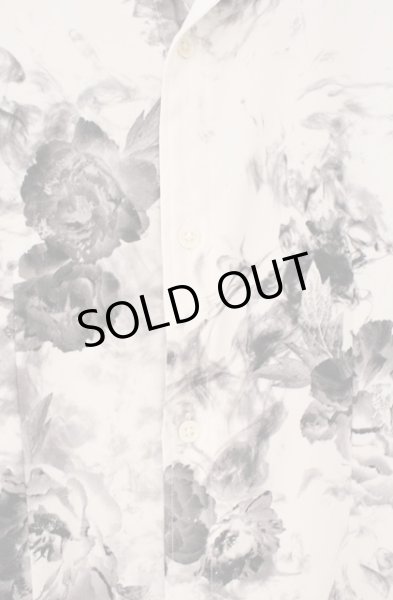 画像2: TORNADO MART / スモークフラワープリントシャツ L ホワイト O-26-03-26-035-TO-sh-YM-OS (2)