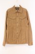 画像1: TORNADO MART / スエードタッチストレッチシャツブルゾン L キャメル O-26-03-26-038-TO-sh-YM-OS (1)