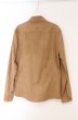 画像3: TORNADO MART / スエードタッチストレッチシャツブルゾン L キャメル O-26-03-26-038-TO-sh-YM-OS (3)