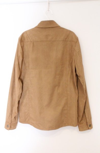 画像3: TORNADO MART / スエードタッチストレッチシャツブルゾン L キャメル O-26-03-26-038-TO-sh-YM-OS (3)
