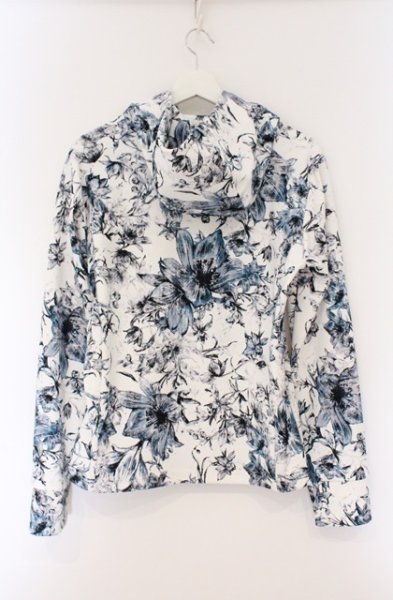 画像4: TORNADO MART / フラワープリントパーカー L ホワイトｘブルー O-26-03-26-041-TO-to-YM-OS (4)