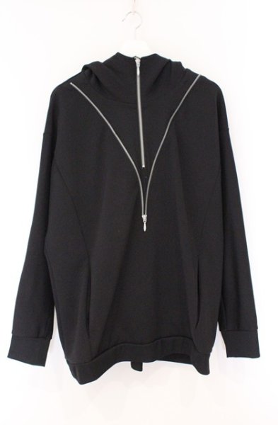 画像1: TORNADO MART / レイヤーZIPフーディー M ブラック O-26-03-26-005-TO-to-YM-OS (1)