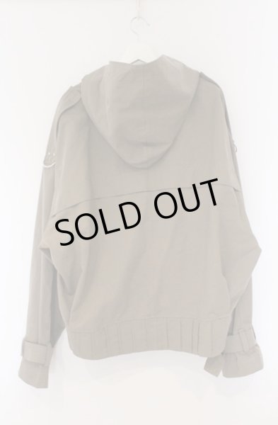 画像5: A.F ARTEFACT / TWILL MILITARY HOODIE BLOUSON ブルゾンジャケット 2 カーキ O-26-03-26-043-A.-ja-YM-ZTM001 (5)