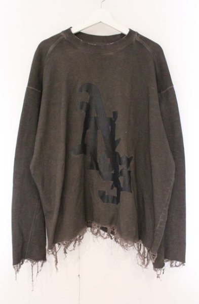 画像1: DankeSchon / ウォーターダイスウェットクルーネック　トップス M ダークグレー O-26-03-26-046-DA-to-YM-OS (1)