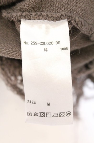 画像5: DankeSchon / ウォーターダイスウェットクルーネック　トップス M ダークグレー O-26-03-26-046-DA-to-YM-OS (5)