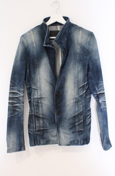 画像1: TORNADO MART / クラウドヴィンテージスタンドネックデニムジャケット L インディゴ O-26-03-26-049-TO-ja-YM-OS (1)