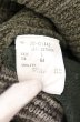 画像4: TORNADO MART / カスリネットモールスタンドZIPニットカーディガン L カーキ O-26-03-26-051-TO-ja-YM-OS (4)
