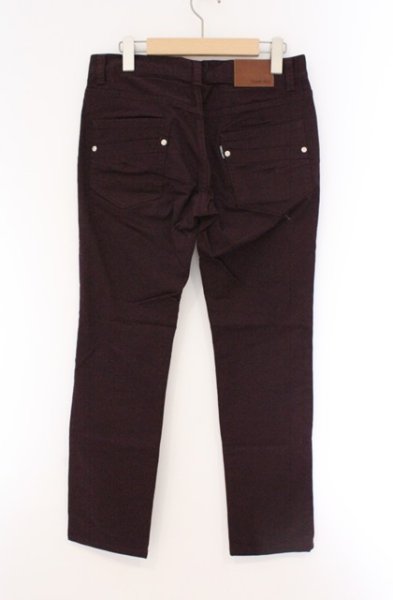 画像3: Zero by TORNADO MART / バルドルマンマイクロピーチストレッチパンツ S ボルドー O-26-03-26-052-Ze-pa-YM-OS (3)