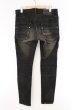 画像3: TORNADO MART / ハイブリッドシルバーブリーチカラースキニーデニムパンツ M ブラック O-26-03-26-055-TO-pa-YM-OS (3)