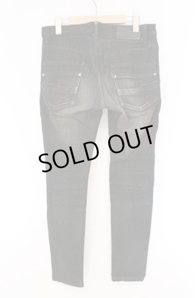 画像3: TORNADO MART / ハイブリッドシルバーブリーチカラースキニーデニムパンツ M ブラック O-26-03-26-055-TO-pa-YM-OS (3)