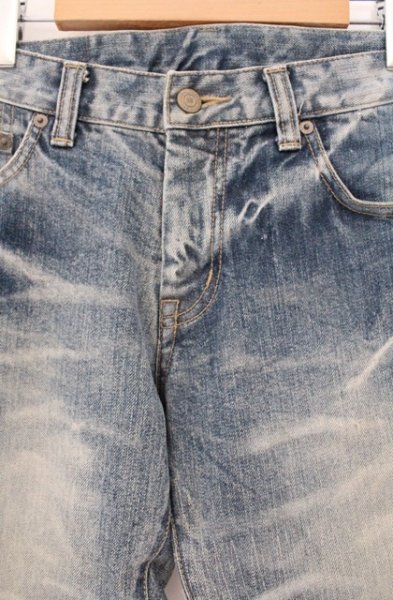 画像2: TORNADO MART / スペースクラウドシューカットデニムパンツ M インディゴｘブラック O-26-03-26-061-TO-pa-YM-OS (2)