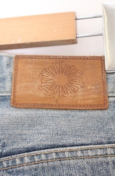 画像5: TORNADO MART / スペースクラウドシューカットデニムパンツ M インディゴｘブラック O-26-03-26-061-TO-pa-YM-OS (5)