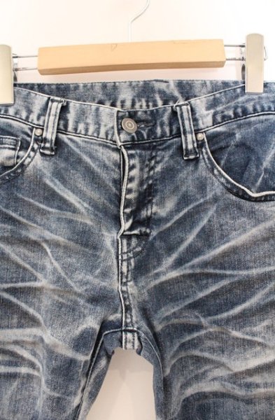 画像2: TORNADO MART / ハイパワーオールリンクルヴィンテージデニムパンツ S インディゴ O-26-03-26-063-TO-pa-YM-OS (2)