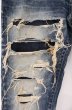 画像3: TORNADO MART / ハードダメージシューカットデニムパンツ S インディゴ O-26-03-26-065-TO-pa-YM-OS (3)