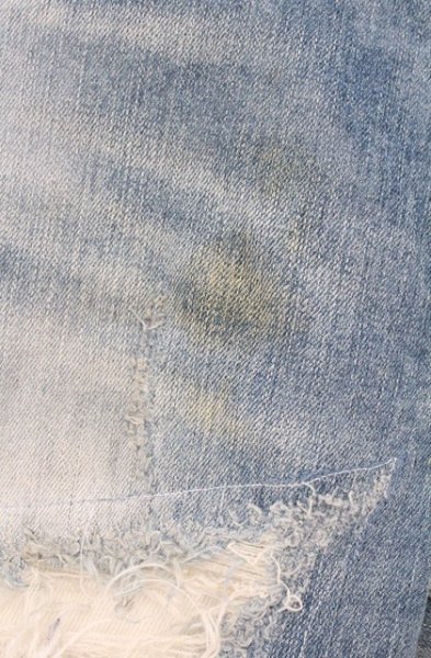 画像3: FAGASSENT / AXCEL 2 ダメージスキニーデニムパンツ 26 ライトブルー O-26-03-26-066-FA-pa-YM-OS (3)