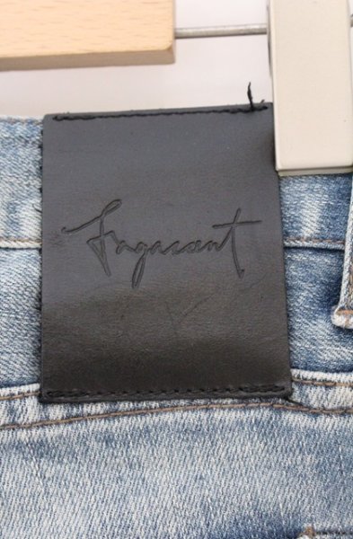 画像5: FAGASSENT / AXCEL 2 ダメージスキニーデニムパンツ 26 ライトブルー O-26-03-26-066-FA-pa-YM-OS (5)